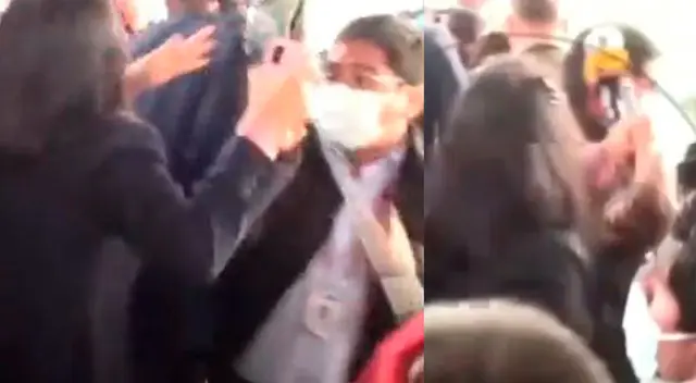 por segunda vez seguridad del mandatario agrede a periodista