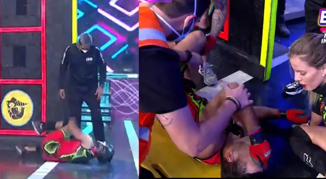 Said Palao sufre grave lesión en plena competencia.