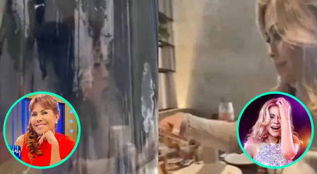 Amor y fuego captó a las 'comadres' Magaly Medina y Gisela Valcárcel saliendo del mismo local. ¿Qué dijeron? Amor y fuego captó a las 'comadres' Magaly Medina y Gisela Valcárcel saliendo del mismo local. ¿Qué dijeron?