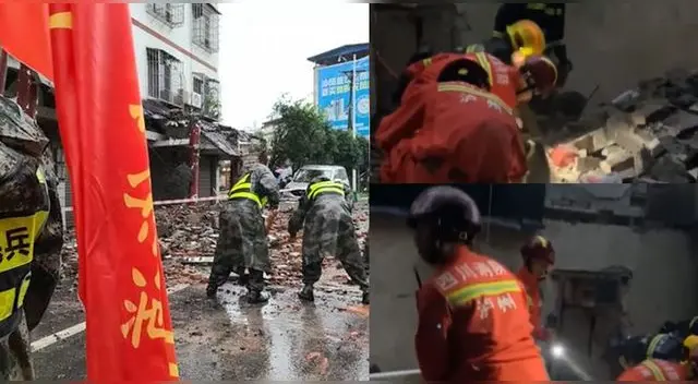 El terremoto en China ha provocado muertos, heridos y daños materiales. El terremoto en China ha provocado muertos, heridos y daños materiales.