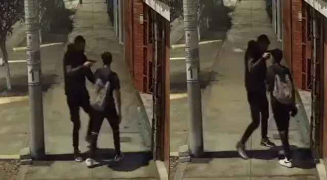 Cámaras de seguridad de una vivienda registraron el asalto Cámaras de seguridad de una vivienda registraron el asalto