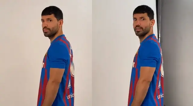 Sergio Agüero, delantero del Barcelona, se robó la atención en las redes sociales. Sergio Agüero, delantero del Barcelona, se robó la atención en las redes sociales.
