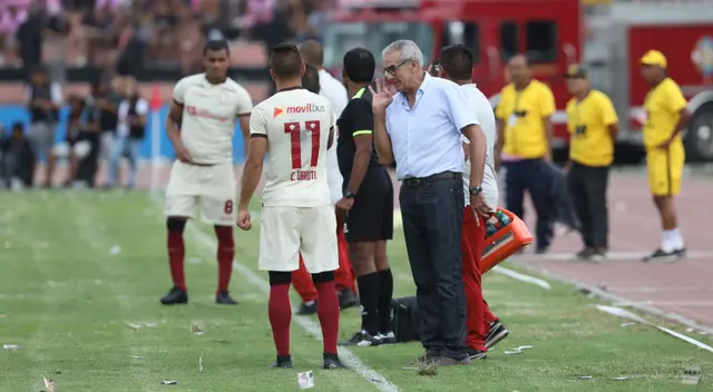 Gregorio Pérez dirigió por primera vez a Universitario de Deportes en el 2020.