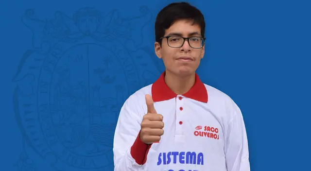 Primer puesto en San Marcos aspira ser presidente del Perú Primer puesto en San Marcos aspira ser presidente del Perú