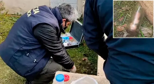 El recipiente roto habría actuado como cobertor del miembro. El recipiente roto habría actuado como cobertor del miembro.