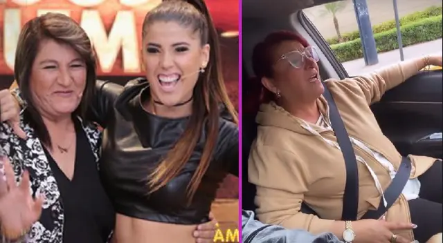 Yahaira Plasencia y su mamá cantan juntas mientras pasean en auto. Yahaira Plasencia y su mamá cantan juntas mientras pasean en auto.