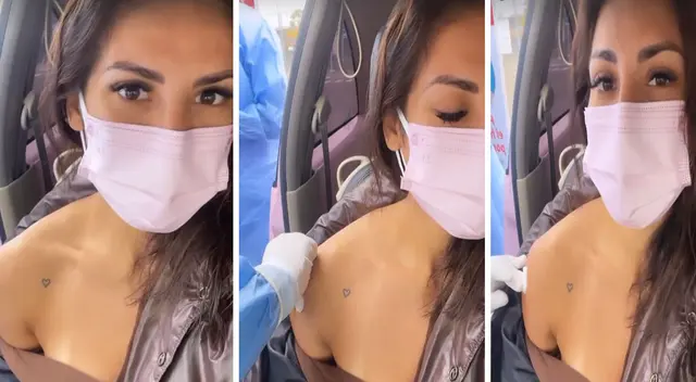 Allison Pastor recibe su primera vacuna contra la COVID-19. Allison Pastor recibe su primera vacuna contra la COVID-19.