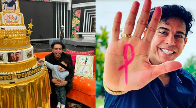 Ernesto Pimentel emocionado porque su hijo lo sorprendió en pleno programa. Ernesto Pimentel emocionado porque su hijo lo sorprendió en pleno programa.