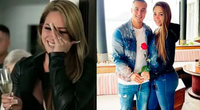 Melissa Klug lloró de felicidad en pedida de mano.