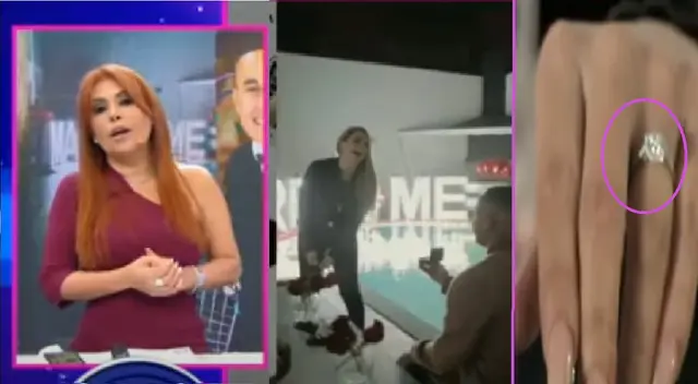 Magaly Medina asegura que tras el gasto del anillo de compromiso no podrán casarse pronto. Magaly Medina asegura que tras el gasto del anillo de compromiso no podrán casarse pronto.