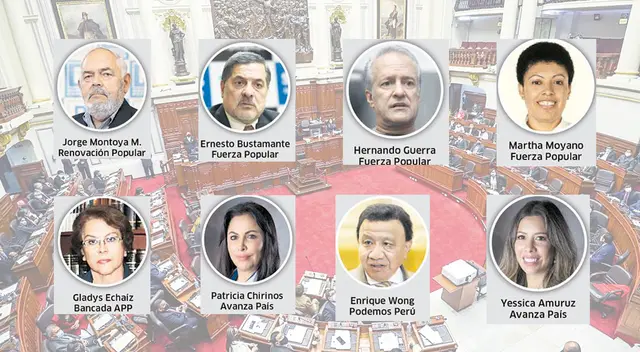 La mayoria de parlamentarios que cobraron en dinero son de Fuerza Popular y Renovación Popular La mayoria de parlamentarios que cobraron en dinero son de Fuerza Popular y Renovación Popular