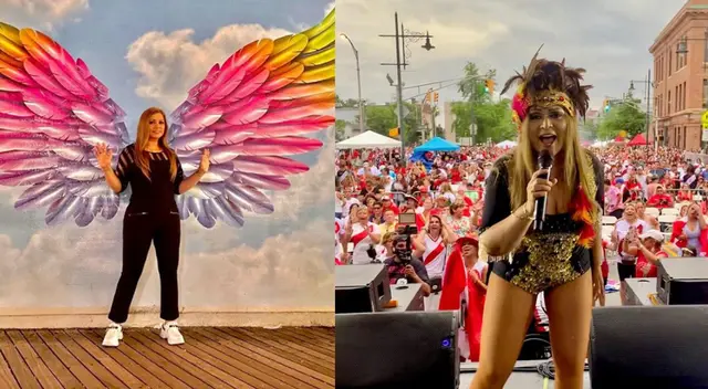 Ruth Karina la hace linda en Estados Unidos.