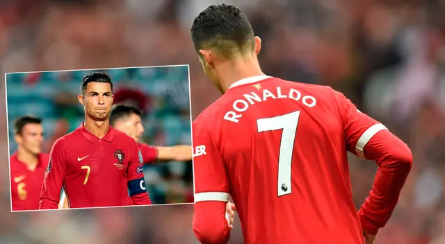 Cristiano Ronaldo sigue usando la camiseta número 7 en Manchester United. Cristiano Ronaldo sigue usando la camiseta número 7 en Manchester United.