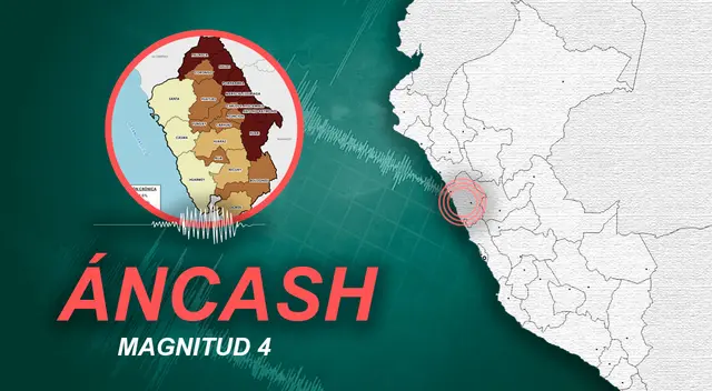 Sismo de 4 remeció Áncash esta tarde Sismo de 4 remeció Áncash esta tarde