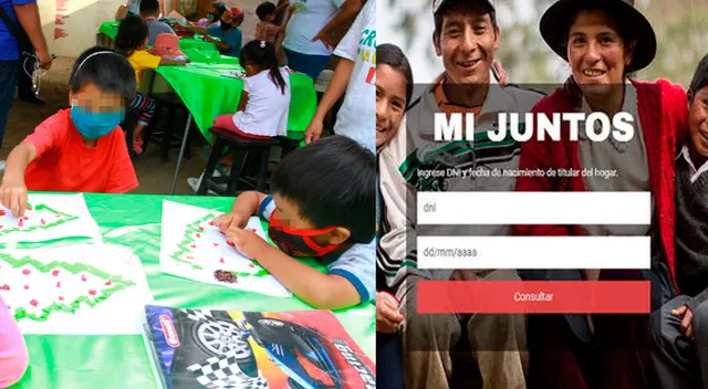 Consulta el LINK oficial del programa Juntos