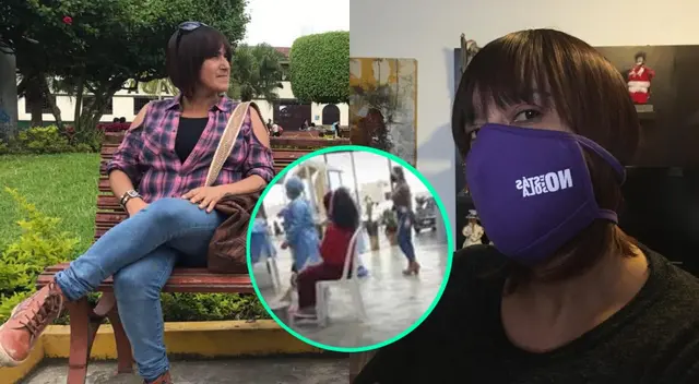 Sonaly Tuesta se indignó con los problemas que tuvo para viajar a Chincha por la gran afluencia de limeños que buscaban la vacuna Pfizer.