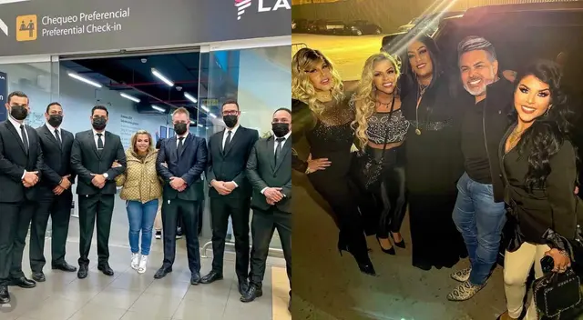 Josetty y su hermana Génnesis Hurtado regresaron a EE.UU. tras pasar unos días en Perú con su padre Andrés, su madre Marilú y su madrastra, La India.