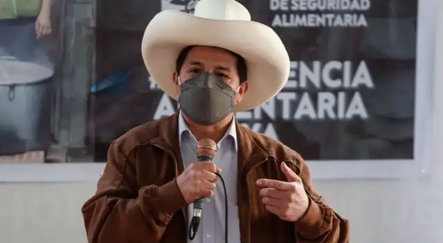 Pedro Castillo, presidente de la República. Pedro Castillo, presidente de la República.