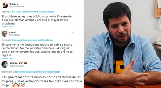 Usuarios demuelen a periodista por comentarios junto a Juliana Oxenford. Usuarios demuelen a periodista por comentarios junto a Juliana Oxenford.