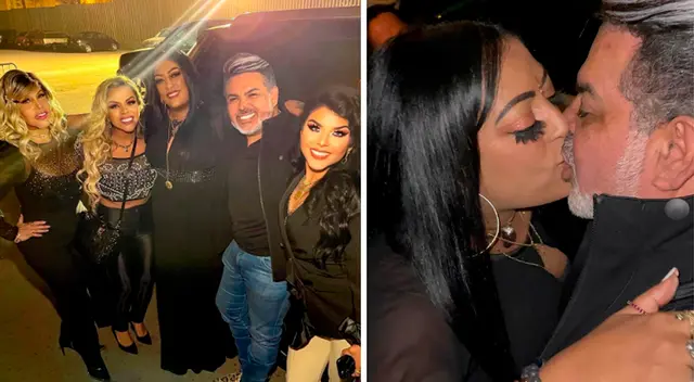 Andrés Hurtado comparte junto a su exesposa y la India. Andrés Hurtado comparte junto a su exesposa y la India.