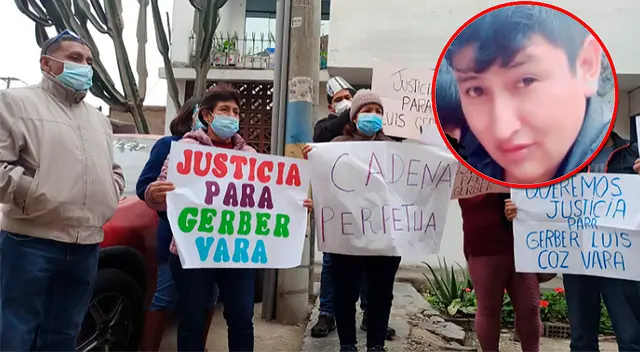 Familiares exigen justicia para Herbert Coz Vara. Familiares exigen justicia para Herbert Coz Vara.