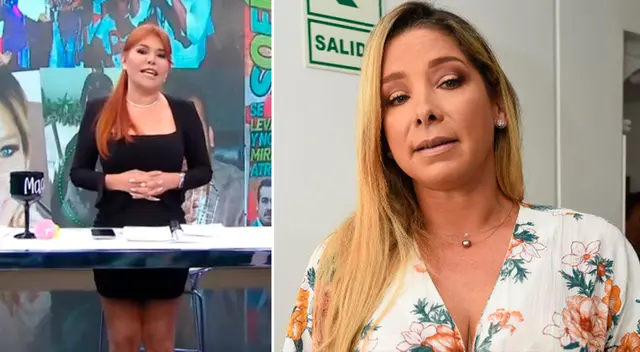 Magaly Medina se mostró indignada con Sofía Franco.