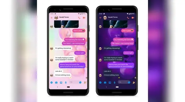 Así son los nuevos fondos que llegan a Facebook Messenger. Foto: Facebook