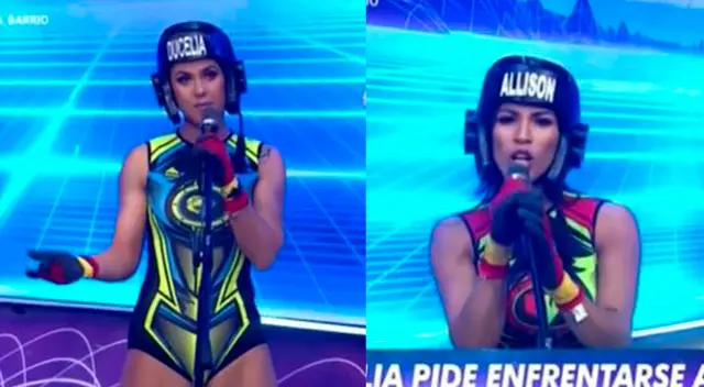 Ducelia Echevarría se manda con todo contra Allison Pastor.