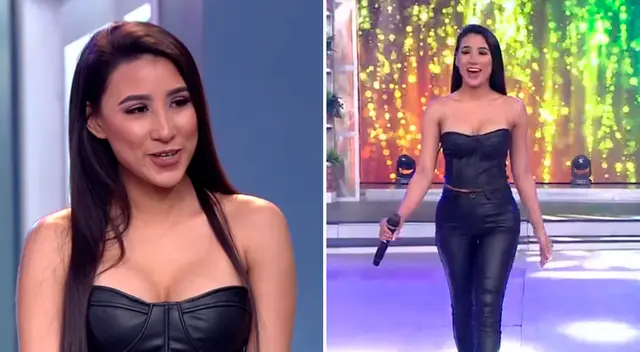 Samahara Lobatón se muestra entusiasmada en EBT.