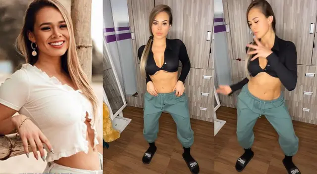 Jossmery Toledo le responde a Paula Manzanal con un baile de TikTok. Jossmery Toledo le responde a Paula Manzanal con un baile de TikTok.