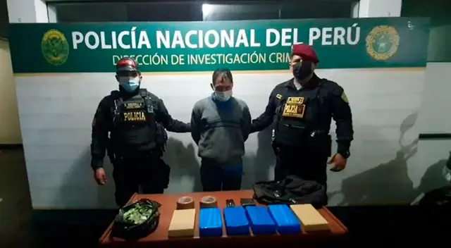 Se le encontró una mochila con droga y en casa de su hermano más estupefacientes. Se le encontró una mochila con droga y en casa de su hermano más estupefacientes.