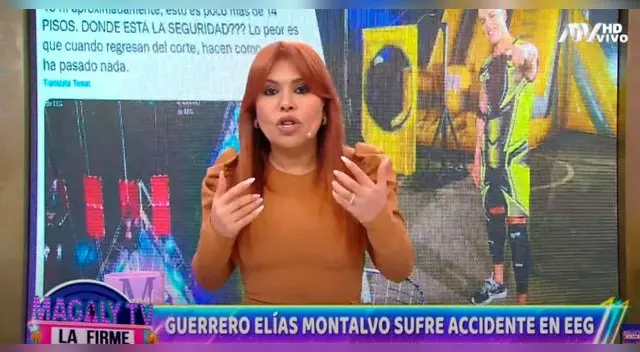 Magaly Medina se indignó por los fuertes dolores de Elías Montalvo. Magaly Medina se indignó por los fuertes dolores de Elías Montalvo.