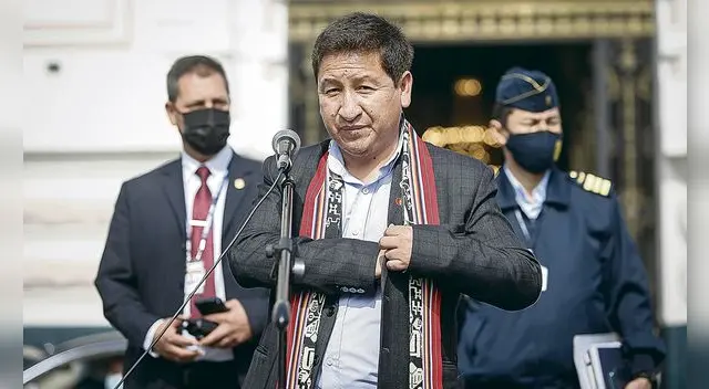 Guido Bellido nuevamente vuelve a visibilizar ciertas fracturas que habría en el Ejecutivo. Foto: GLR
