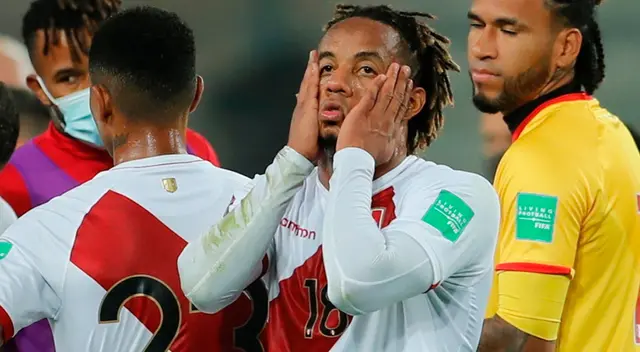 André Carrillo, figura de la selección peruana, fue noticia en las redes sociales.