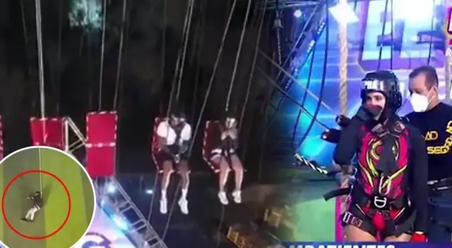 Tepha Loza sufre ataque de pánico tras caída a gran altura de Elías Montalvo.