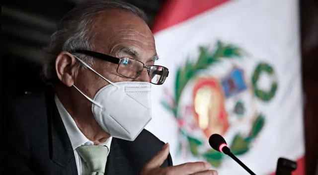 Aníbal Torres, ministro de Justicia y Derechos Humanos.