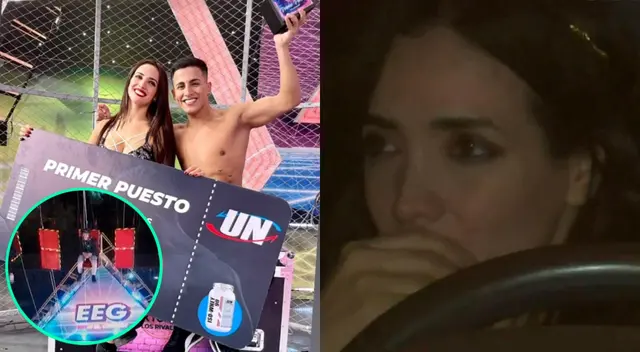 Rosángela Espinoza pasó horas fuera de la clínica esperando noticias de Elías Montalvo, y le mandó un mensaje de apoyo en sus redes.