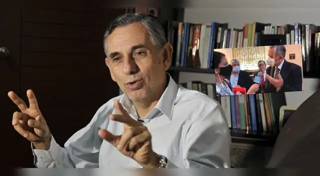 Pedro Francke, molesto con periodista: “Hace cinco preguntas me dijo que era la última” Pedro Francke, molesto con periodista: “Hace cinco preguntas me dijo que era la última”