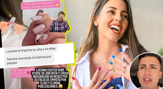 Luciana Fuster causa indignación con publicación.