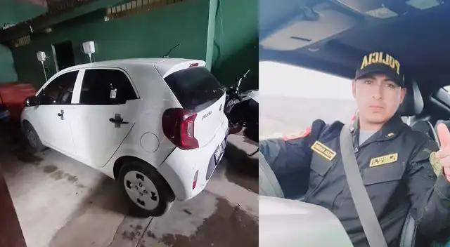 Operativo contra agente policial lo realizó personal Antidrogas de Lima.