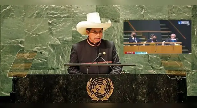 Mal. Secretario de Palacio de Gobierno se quedó dormido durante discurso de Pedro Castillo en la ONU.