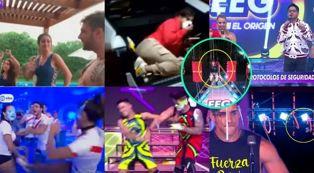 El accidente de Elías Montalvo no es el primer caso que ha llamado la atención de los televidentes de EEG, hay peleas EN VIVO, faltas a las normas, etc.