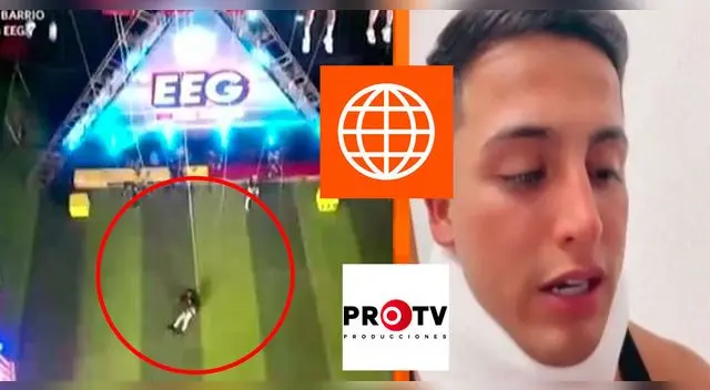 Elías Montalvo viene recuperándose desde que ingresó a la clínica por grave accidente en Esto es Guerra. Elías Montalvo viene recuperándose desde que ingresó a la clínica por grave accidente en Esto es Guerra.