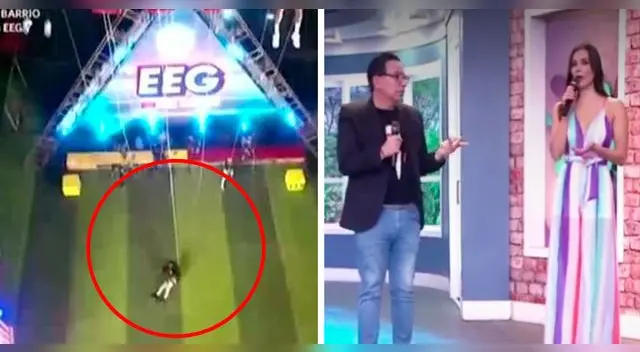 Maju Mantilla se mostró muy apenada por la caída del joven guerrero. Maju Mantilla se mostró muy apenada por la caída del joven guerrero.