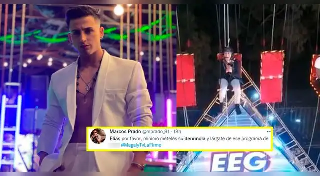 Elías Montalvo tiene el apoyo de cientos de usuarios, quienes sugirieron que denuncie al programa.