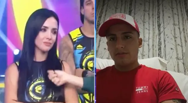 Rosángela Espinoza se quiebra tras ver a Elías Montalvo.