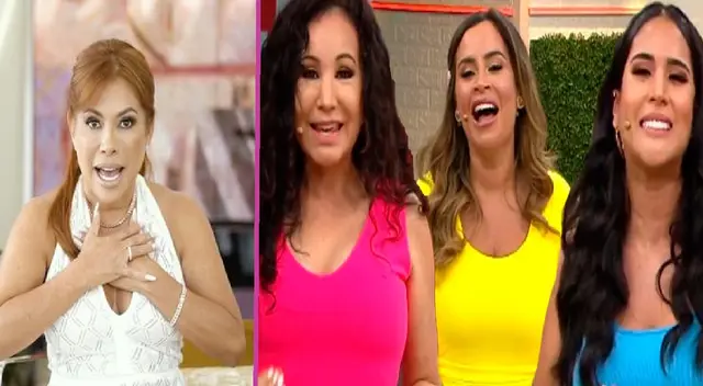 Magaly Medina despotrica contra conductoras de América Hoy por no tocar tema de Elías Montalvo. Magaly Medina despotrica contra conductoras de América Hoy por no tocar tema de Elías Montalvo.