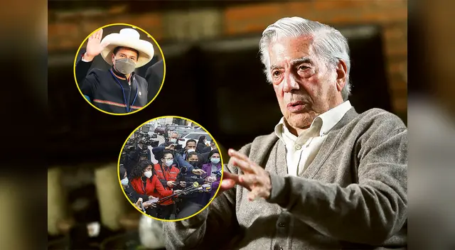 Se ratifica. Mario Vargas Llosa dice que la libertad de expresión ha sido recortada en el Perú.