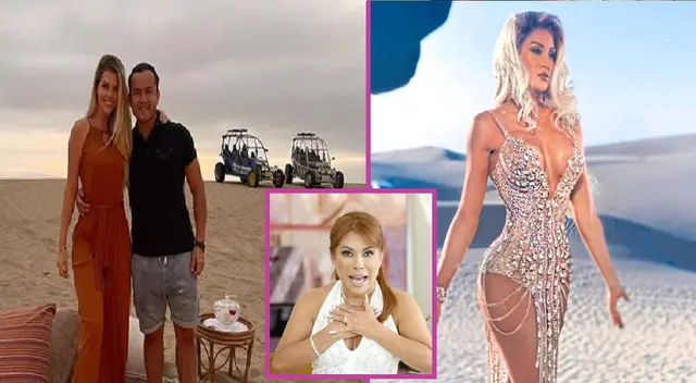 Magaly Medina bromeó con concepto parecido entre sorpresa de Brunella y videoclip de Michelle Soifer.