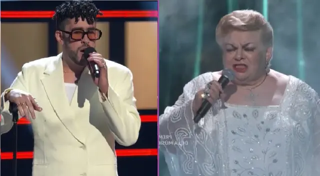 Bad Bunny y Paquita la del Barrio se robaron el show en los Billboard 2021.